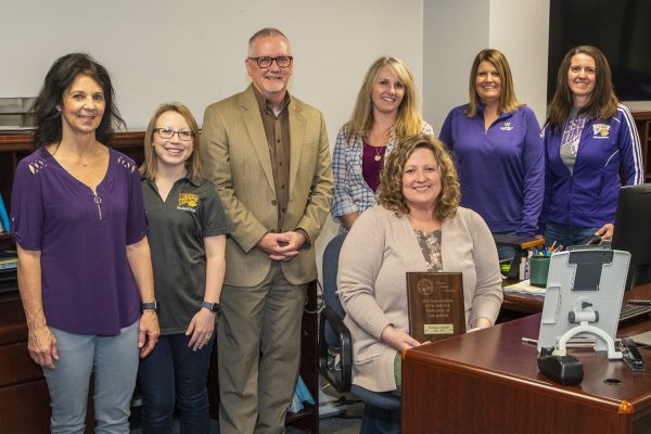 Campbell Named May Employee of the Month at Western Illinois University