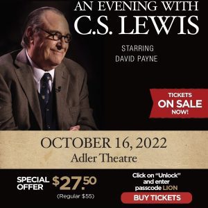 Davenport's Adler Theater Hosting 'An Evening With C.S. Lewis'