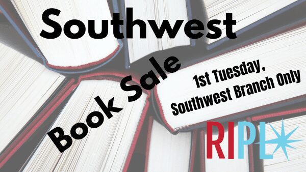 Rock Island Library Southwest Holding Book Sale TODAY!