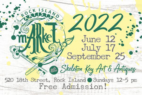 Final 2022 Rock Island Artists’ Market This Sunday