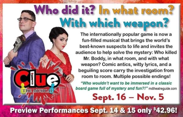 “Clue the Musical” Comes to Life September 14