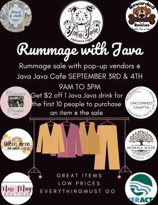 Rummage With Java Java In Iowa This Weekend