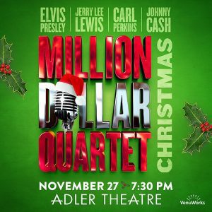 Iowa's Adler Theatre Hosting Million Dollar Quartet In November