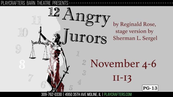 “12 Angry Jurors” Opens November 4 at Playcrafters