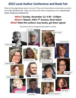 Local Indie Bookstore Holds Author Conference and Book Fair Nov. 13