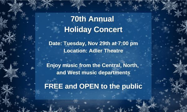Davenport Community School District's Annual Holiday Concert Coming To Iowa's Adler Theatre