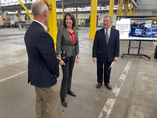 Illinois Congresswoman Bustos, Durbin Commemorate Future Site of World’s Largest 3D Metal Printer