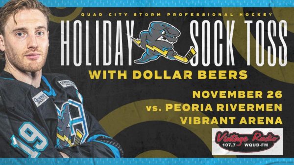 Quad City Storm Host Dollar Beer Night, Sock Toss This Weekend