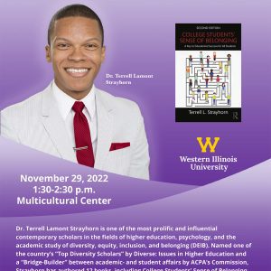 Higher Ed Scholar to Speak at Western Illinois University Nov. 29