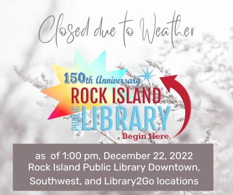 Rock Island Public Library Closed For The Holidays