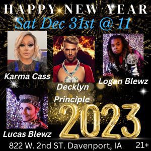 Iowa's Varieties Nightclub Drags In The New Year Tonight!