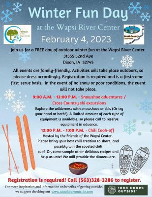 Winter Fun Day Slated for February 4