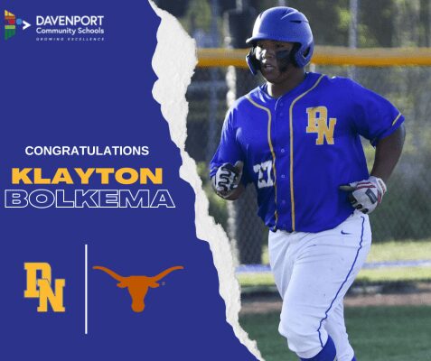 Davenport North Baseball Star Klayton Bolkema Commits To University Of Texas