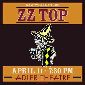 ZZTop Raw Whiskey Tour Coming To Davenport's Adler Theatre Tonight!