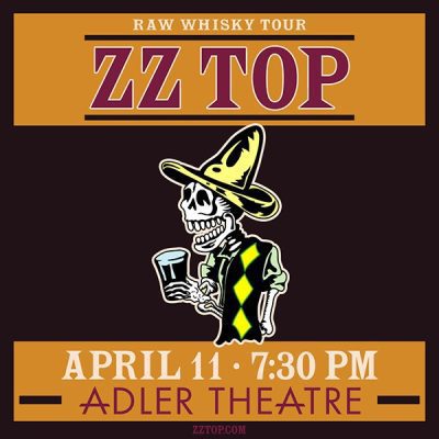 ZZTop Raw Whiskey Tour Coming To Davenport's Adler Theatre