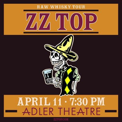 ZZTop Raw Whiskey Tour Coming To Davenport's Adler Theatre Tonight!