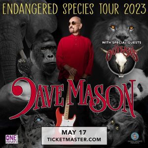 Dave Mason and The Outlaws Coming To Davenport's Adler Theatre Tonight