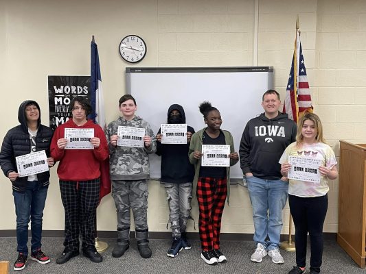 Davenport's Williams Junior High Announces Students Of The Week