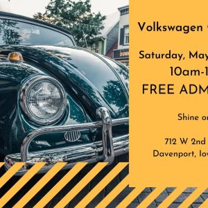 Volkswagen Show Drives Into Davenport May 6