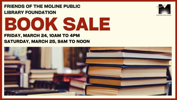 Shop Til You Drop March 25 at the Moline Library