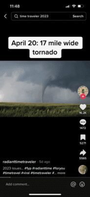 Is Today's Iowa Tornado Storm Part Of An Alien Invasion?