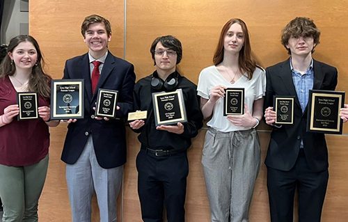 Bettendorf High School Speech & Debate Students Place in All-State Tournament
