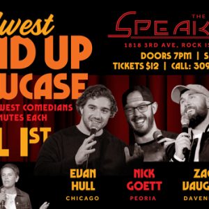 Rock Island Speakeasy Hosts Standup Comedy Night Tonight