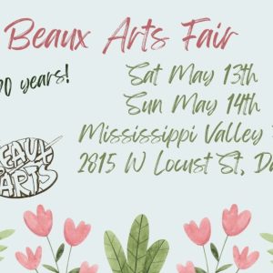 Spring Beaux Arts Fair May 13-14