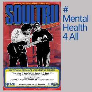 Soultru And Friends Performing For Mental Health Awareness Tonight