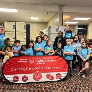 Davenport's Buchanan Elementary Students Participate In Unified Bowling Event