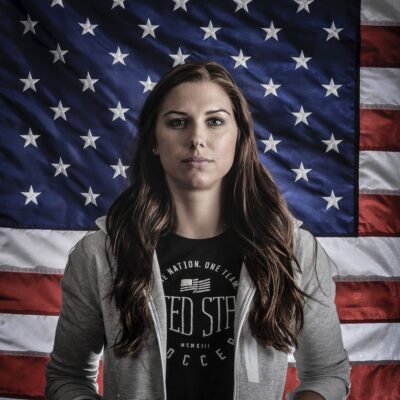 U.S. women's soccer player Alex Morgan