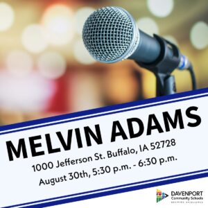 Harlem Globetrotters' Melvin Adams At Buffalo Elementary School Tonight