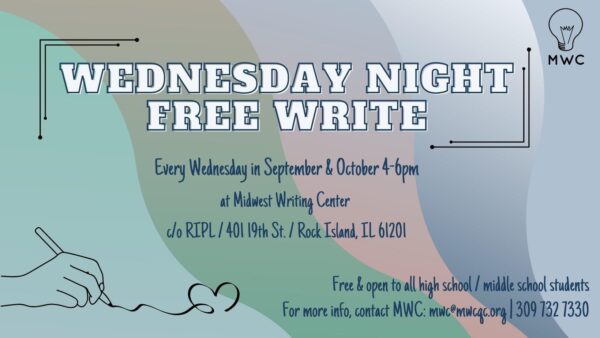 Midwest Writing Center Hosting Free Writing Nights