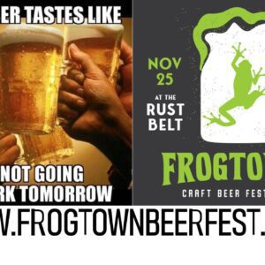 Frog Town Beer Fest Returns Tonight At East Moline's Rust Belt