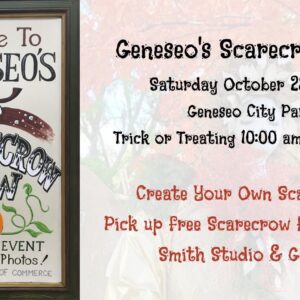 Scarecrow Row Returns to Geneseo October 28