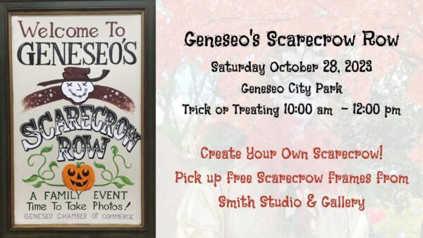 Scarecrow Row Returns to Geneseo October 28