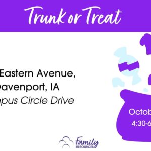 Trunk or Treat at Family Resources October 26