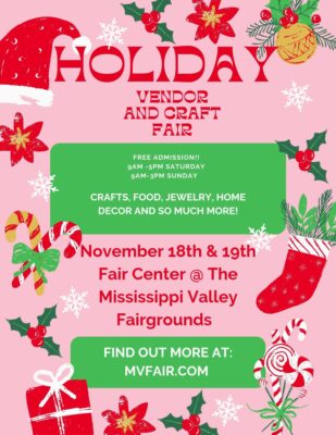 Holiday Craft Fair Hits the Mississippi Valley Fairgrounds