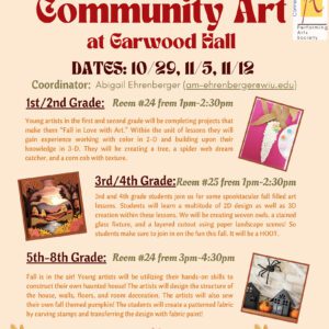 Western Illinois Hosting Children's Art Classes Sunday