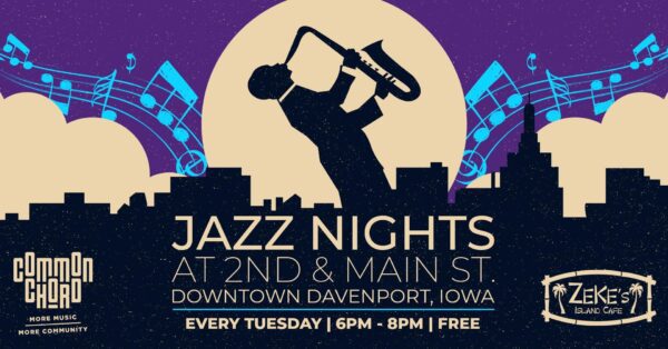 Get Jazzy in Downtown Davenport on Tuesdays