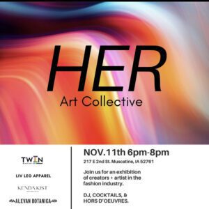 HER Art Collective Taking Place Nov. 11 In Downtown Muscatine