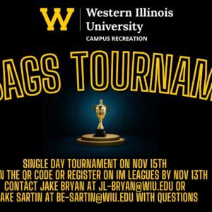 Western Illinois University Campus Recreation to Host IM Bags Tournament Nov. 15
