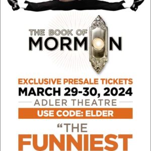 'Book Of Mormon' Coming To Davenport's Adler Theatre