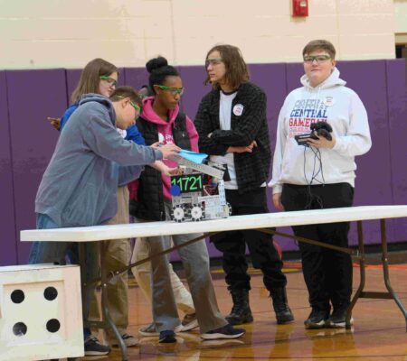 Davenport Central And Sudlow Robotics Teams Compete In Iowa Competition