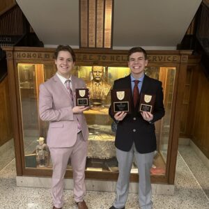 Bettendorf High Schoolers Leone And Silver Win Speech And Debate Honors