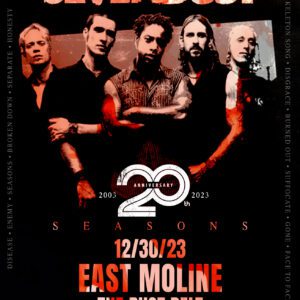 Sevendust Return To East Moline's Rust Belt Saturday Night