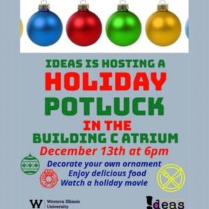 Western Illinois University Quad-Cities IDEAS to Host Holiday Potluck and Ornament Decorating