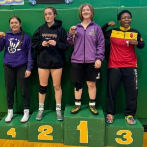 Three Rock Island High School Wrestlers Compete At The Girls Sectional