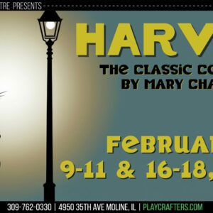 ‘Harvey’ Hopping Into Moline’s Playcrafters This Weekend