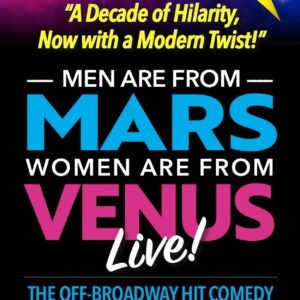 Men Are From Mars, Women Are From Venus Coming To Iowa's Adler Theatre